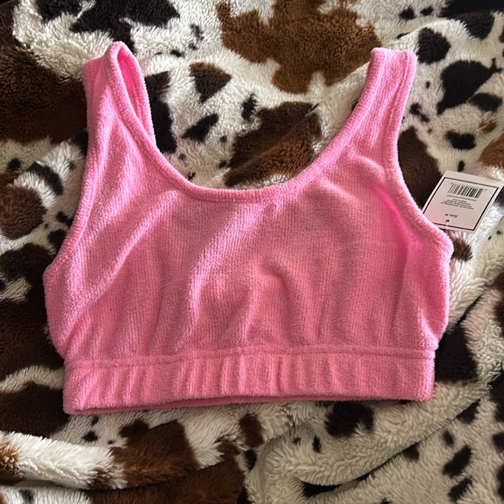 pink lounge top
